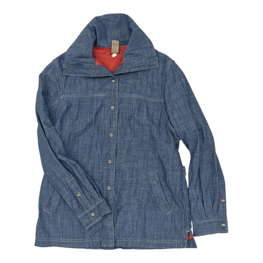 Jacket Denim By Duluth Trading In Blue Denim, Size:M