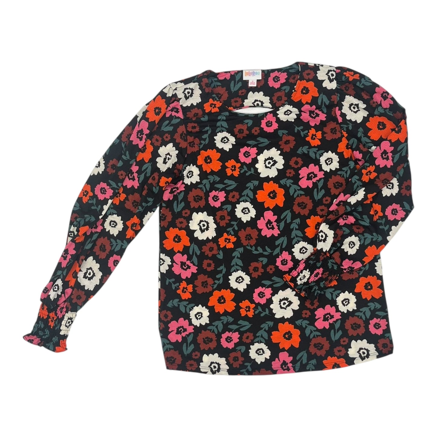 Top Ls By Lularoe In Floral Print, Size:S