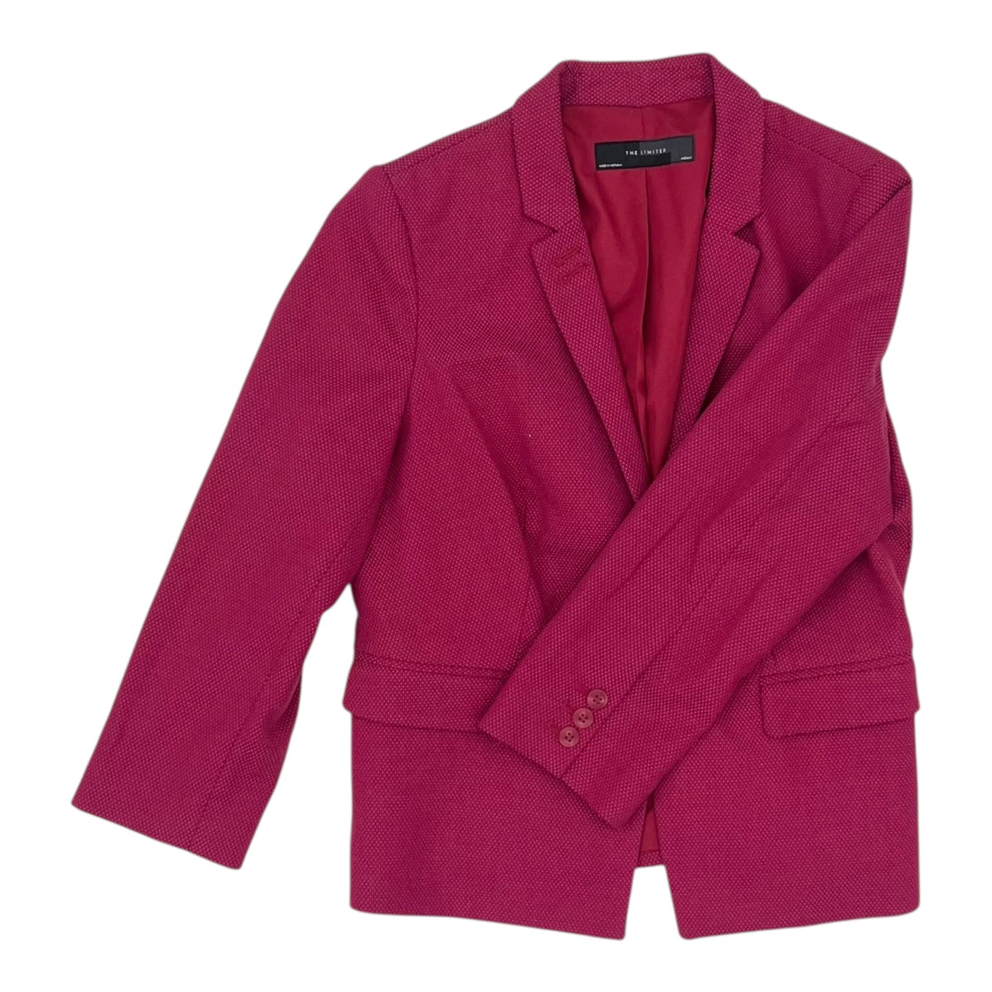 Blazer By Limited In Pink, Size:M
