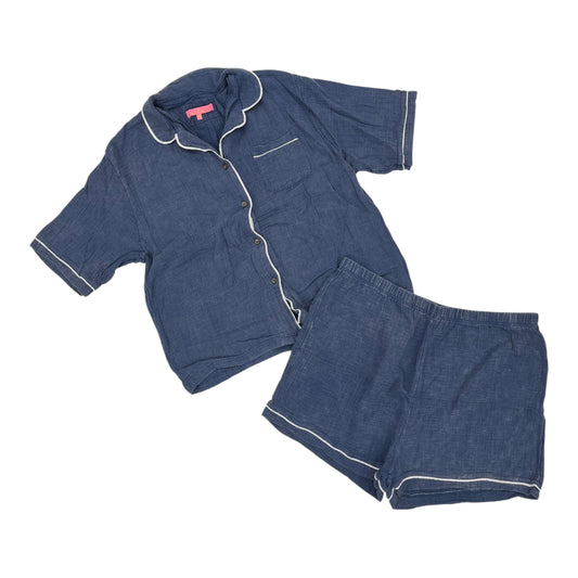 Pajamas 2Pc By Simply Southern In Blue, Size:Xxl