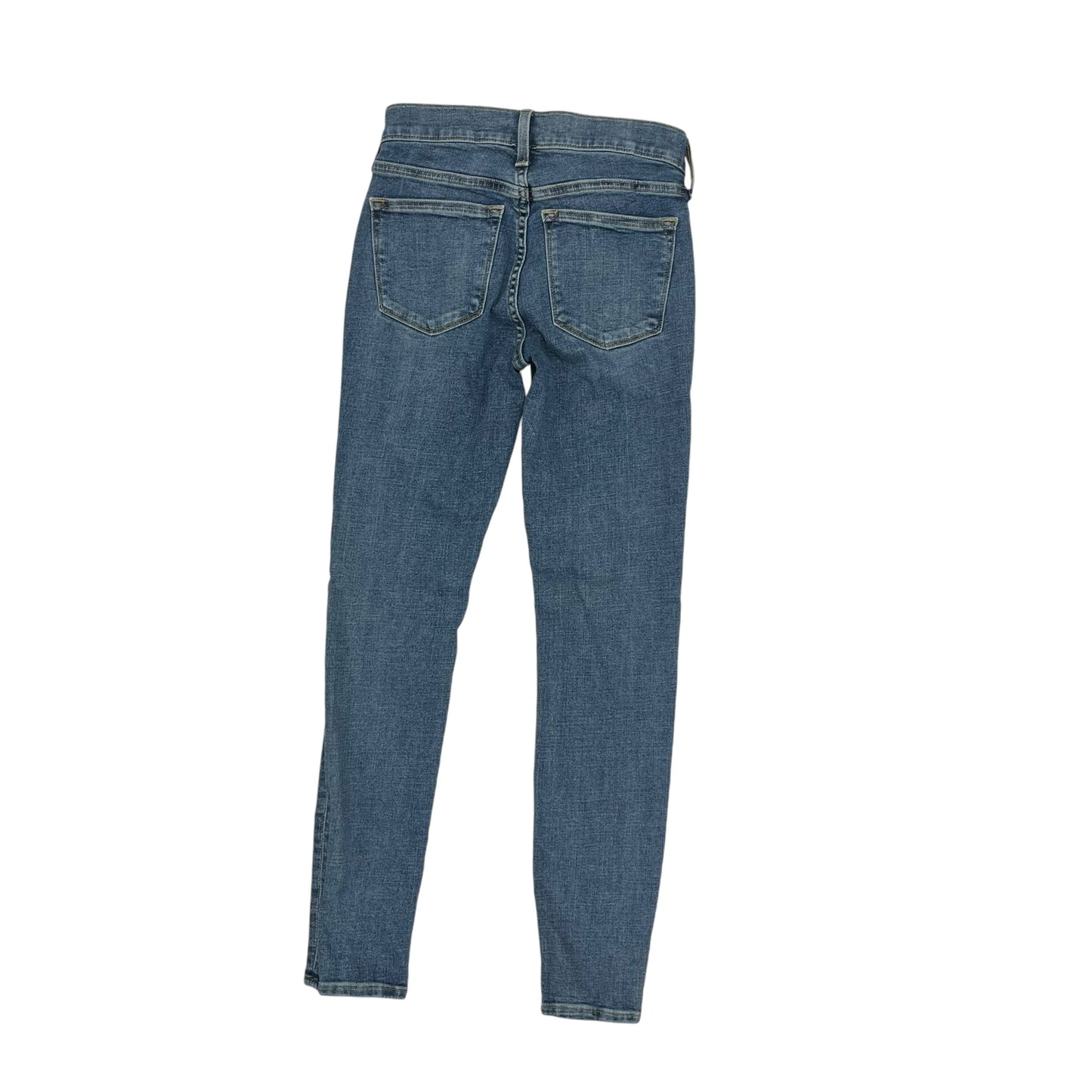 Jeans Skinny By J. Crew In Blue Denim, Size:2