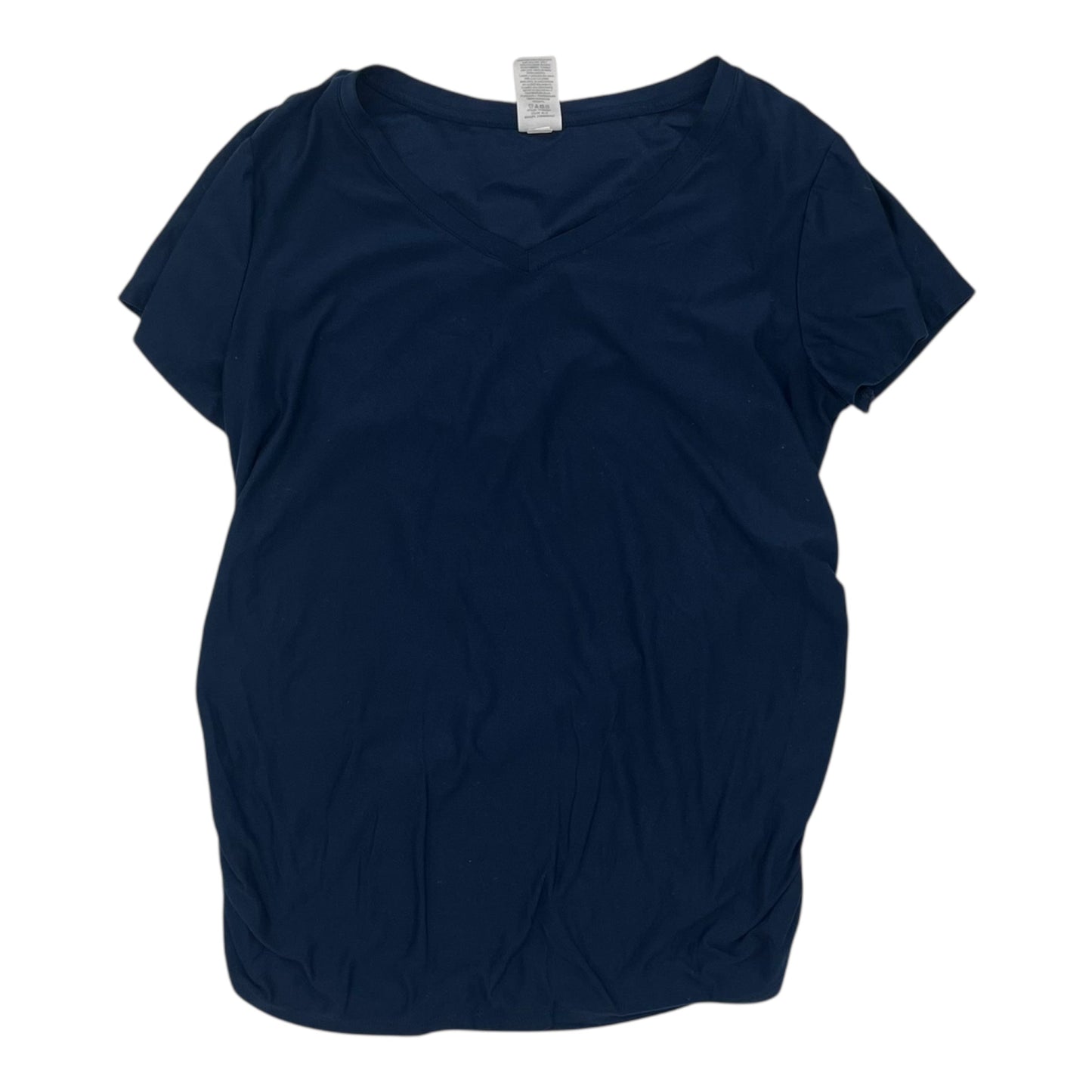 Mat Top Ss By Time And Tru In Navy, Size:M