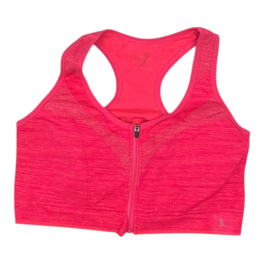 Athletic Bra By Danskin In Pink, Size:M