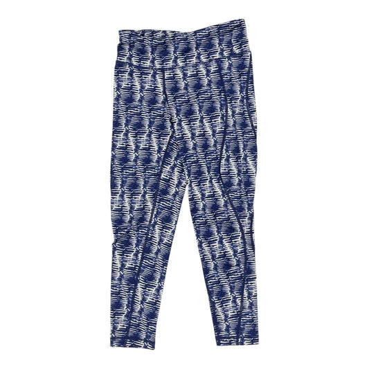 Athletic Leggings By Vineyard Vines In Blue & White, Size:S