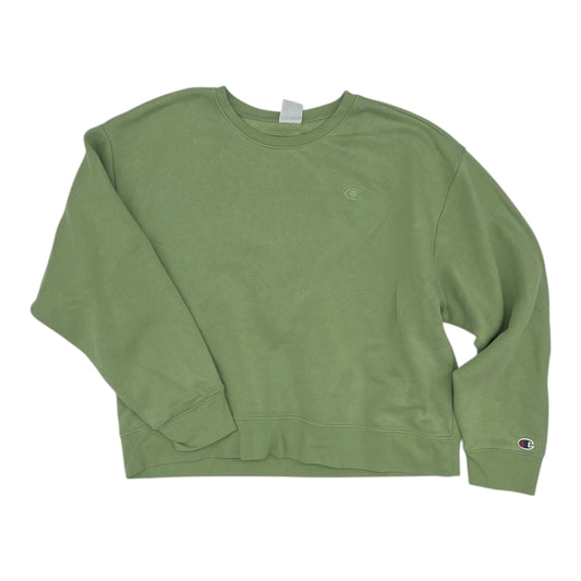 Sweatshirt Crewneck By Champion In Green, Size:2X