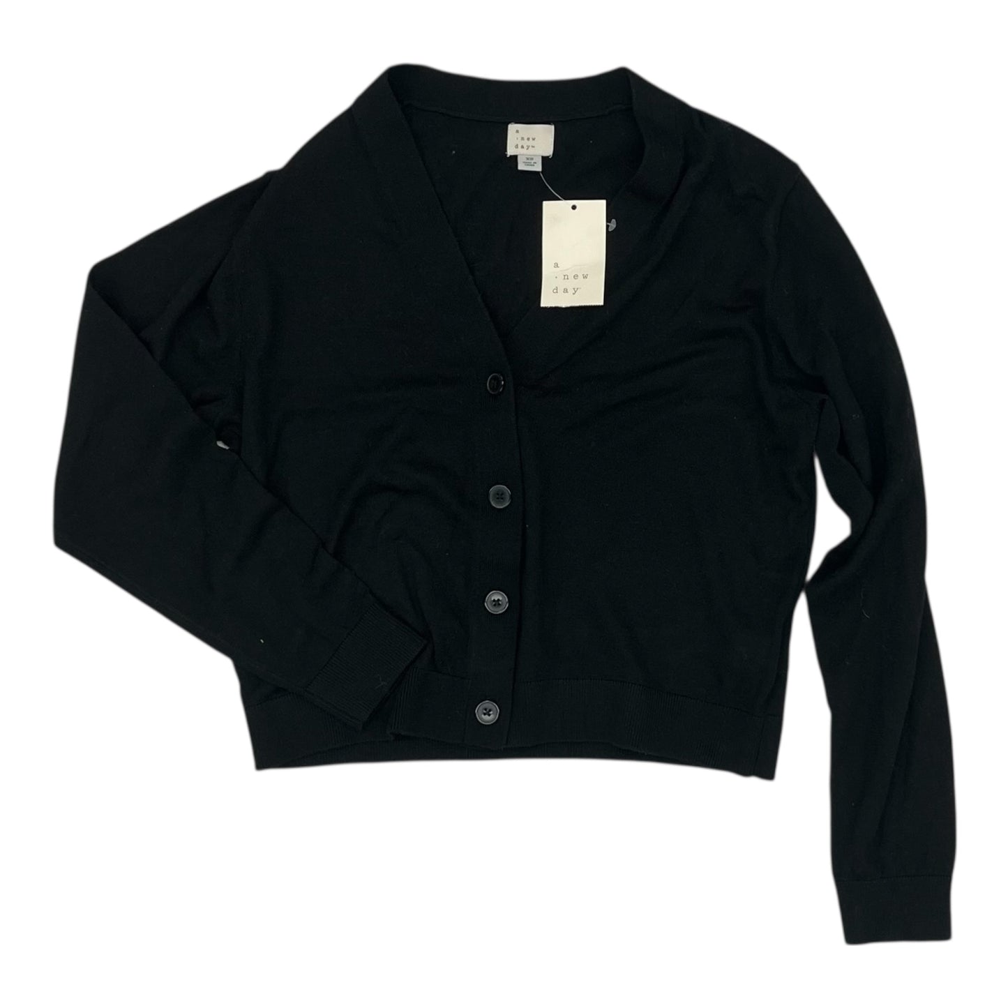 Cardigan By A New Day In Black, Size:Xs