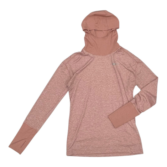 Athletic Top Ls Hoodie By Nike Apparel In Pink, Size:S