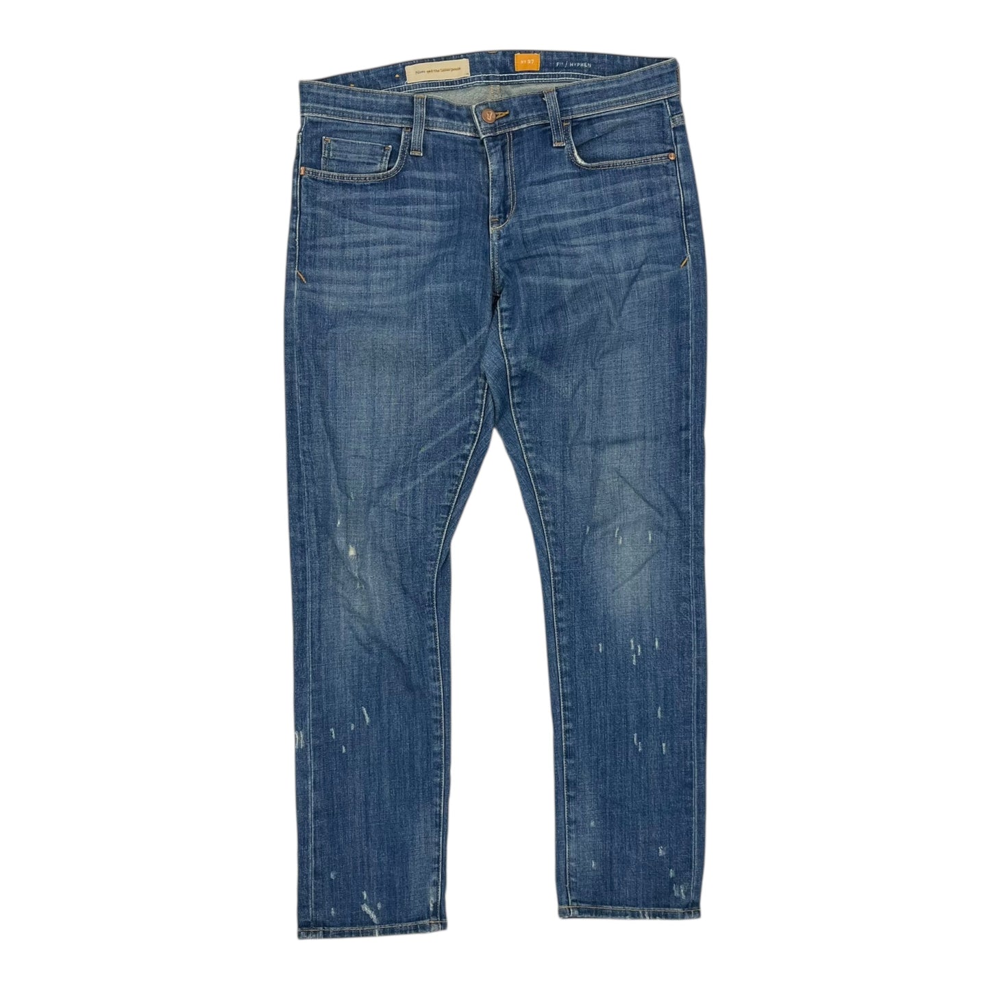 Jeans Straight By Pilcro In Blue Denim, Size:4