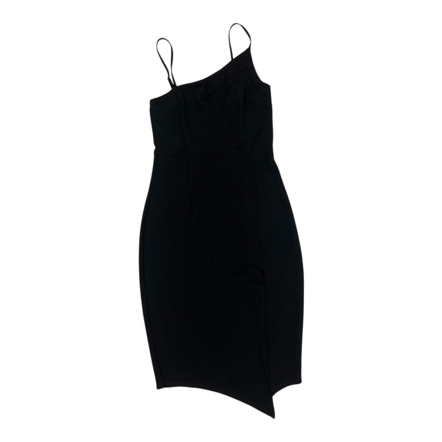 Dress Party Midi By Lulus In Black, Size:M