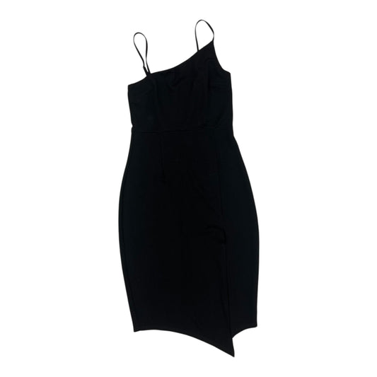 Dress Party Midi By Lulus In Black, Size:M