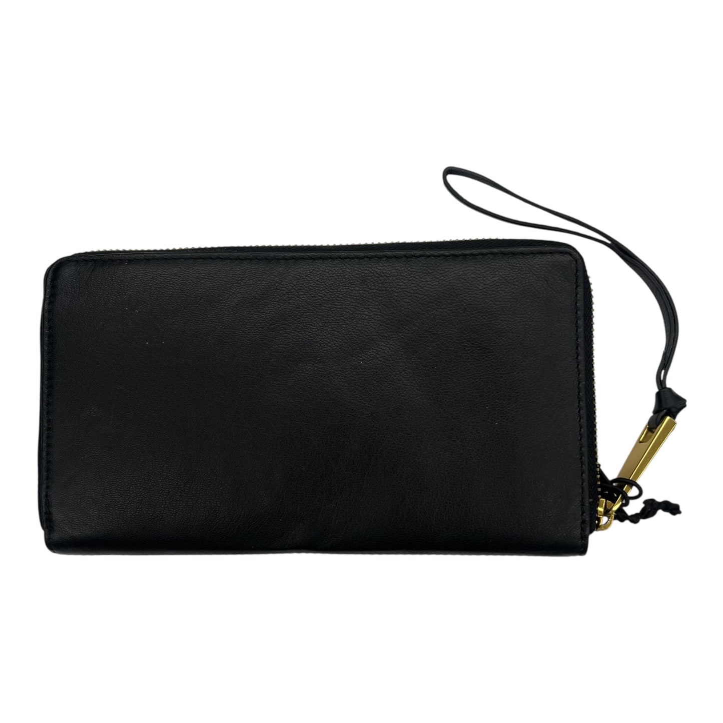 Wristlet Leather By Margot In Black, Size:Large