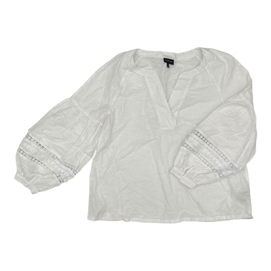 Blouse Ls By Who What Wear In White, Size:M