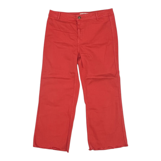 Jeans Straight By Vineyard Vines In Coral, Size:12