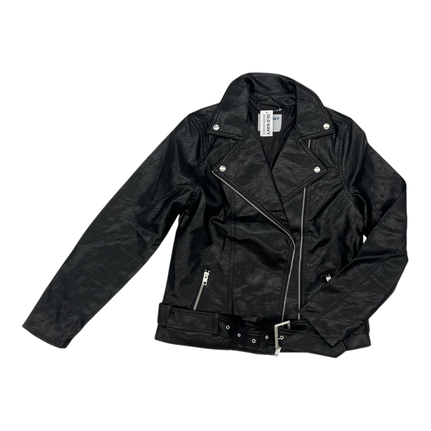 Jacket Moto By Old Navy In Black, Size:Xs