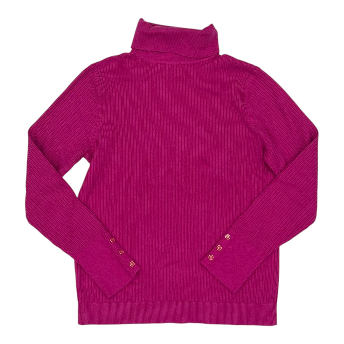 Sweater By Talbots In Pink, Size:L