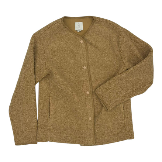 Jacket Faux Fur & Sherpa By Joie In Tan, Size:Xs