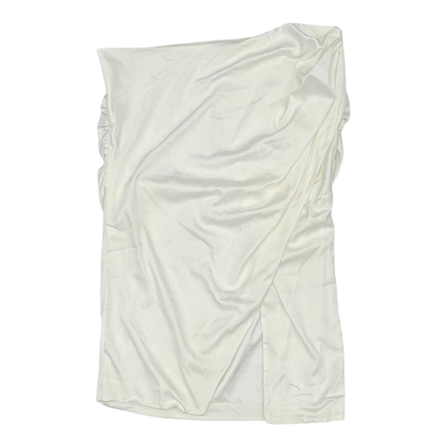 Skirt Maxi By Pretty Little Thing In Cream, Size:3X