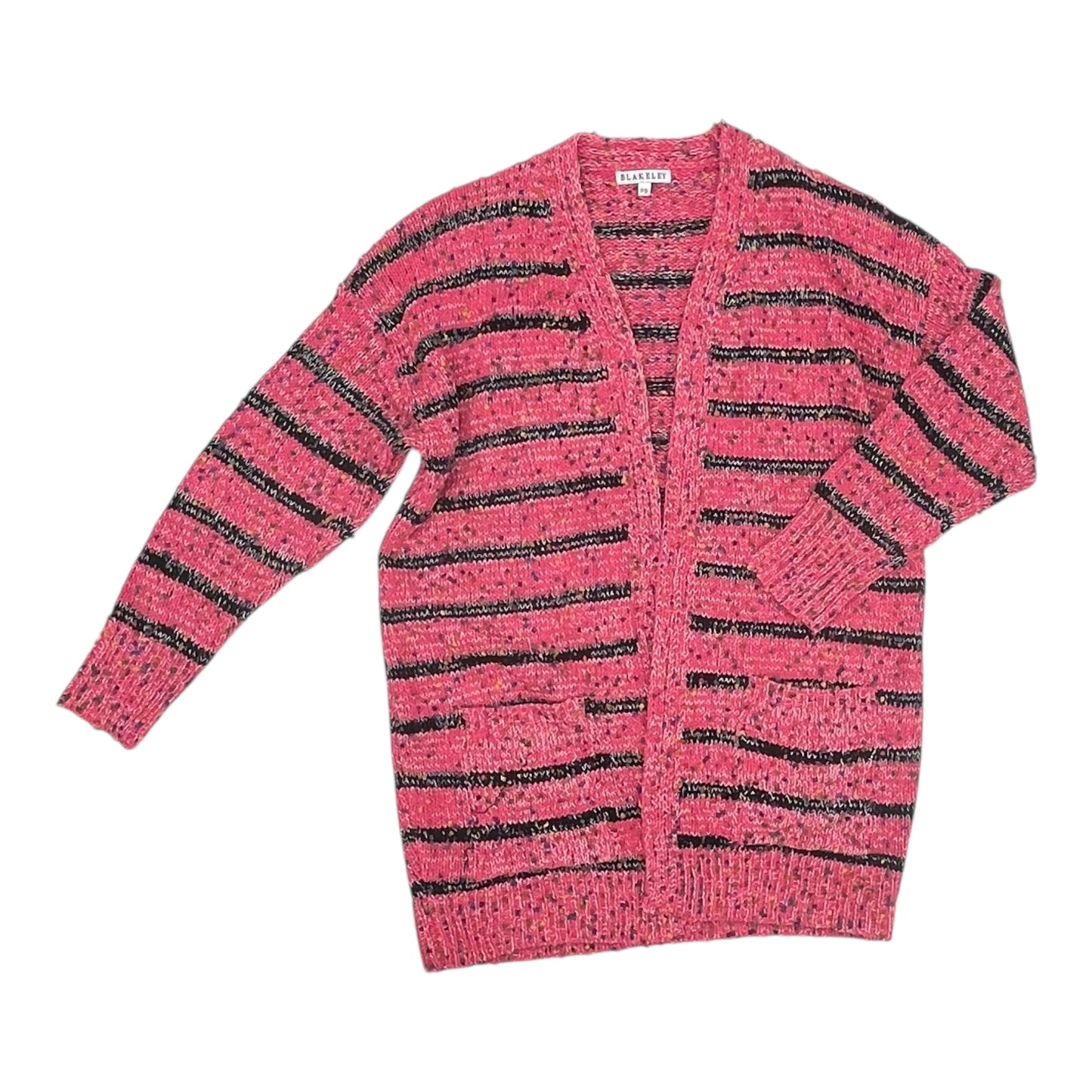 Sweater Cardigan By Blakeley In Pink, Size:Sp