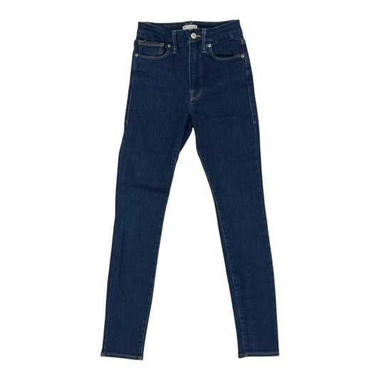 Jeans Skinny By Good American In Blue Denim, Size:0