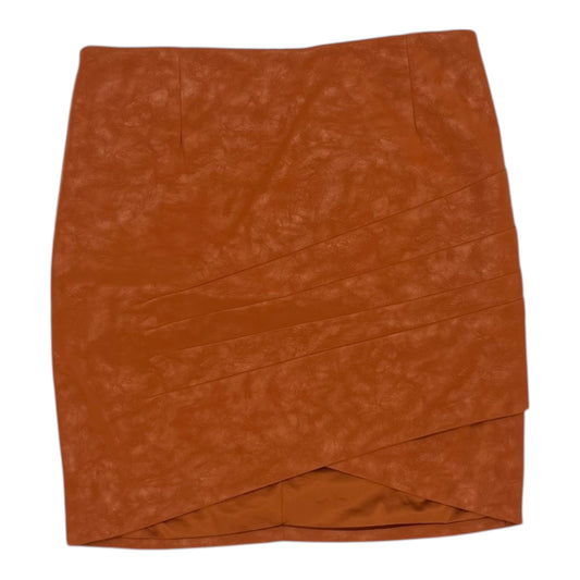 Skirt Mini & Short By Guess In Orange, Size:L