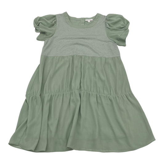 Dress Casual Short By Blu Pepper In Green, Size:S