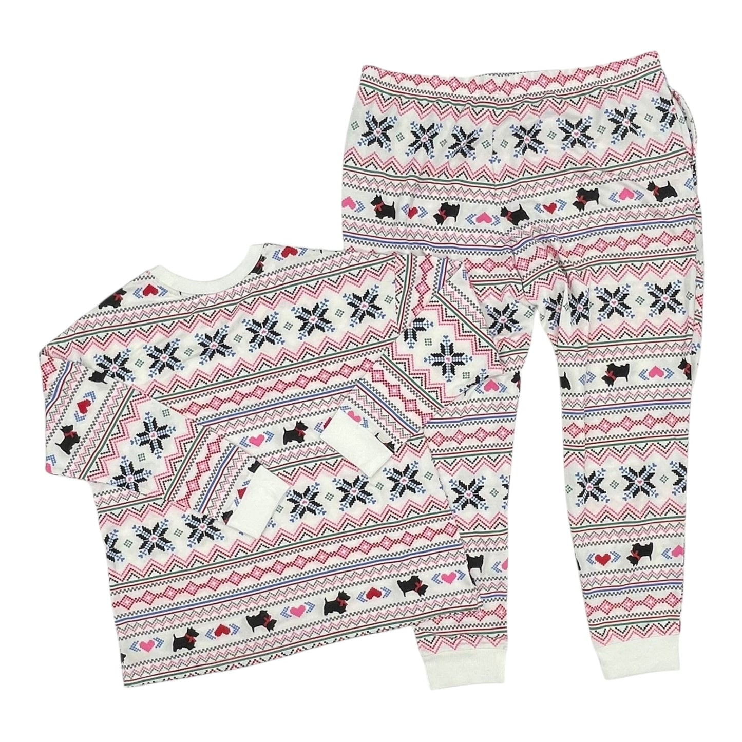 Pajamas 2Pc By Joyspun In White, Size:Xl