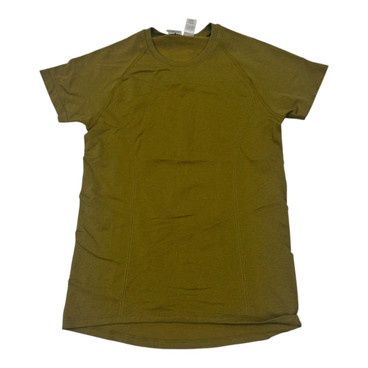 Athletic Top Ss By Calia In Yellow, Size:S