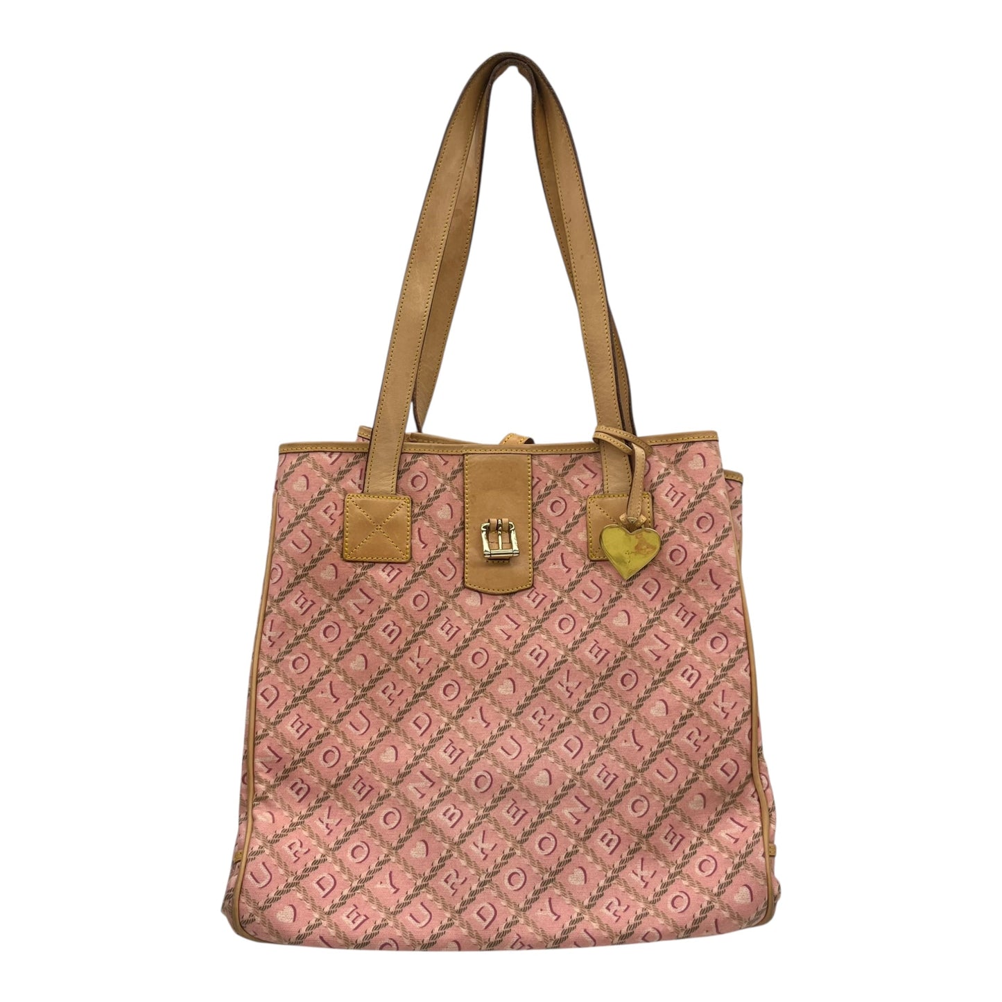 Tote Designer By Dooney And Bourke In Pink, Size:Large