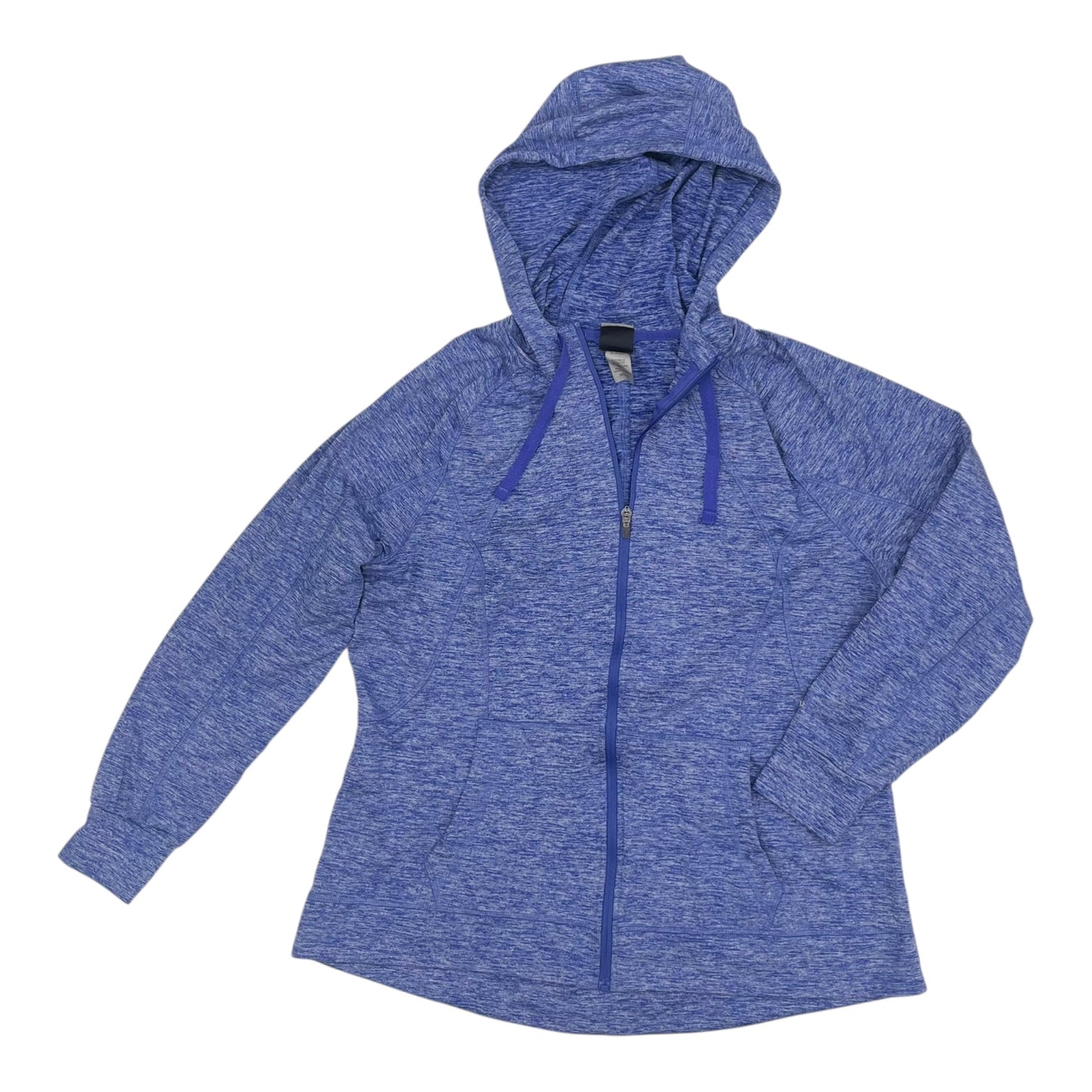 Athletic Jacket By Champion In Blue, Size:Xxl