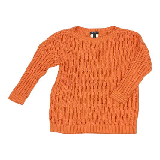 Sweater By Tribal In Orange, Size:S