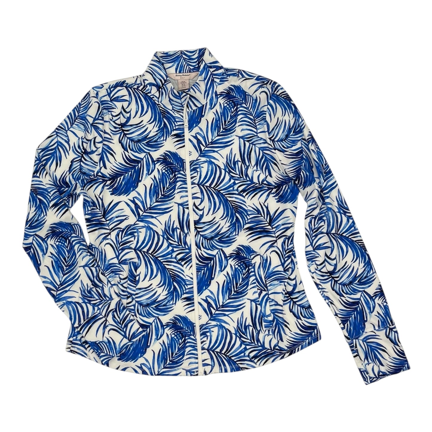 Athletic Jacket By Tommy Bahama In Blue & White, Size:Xl