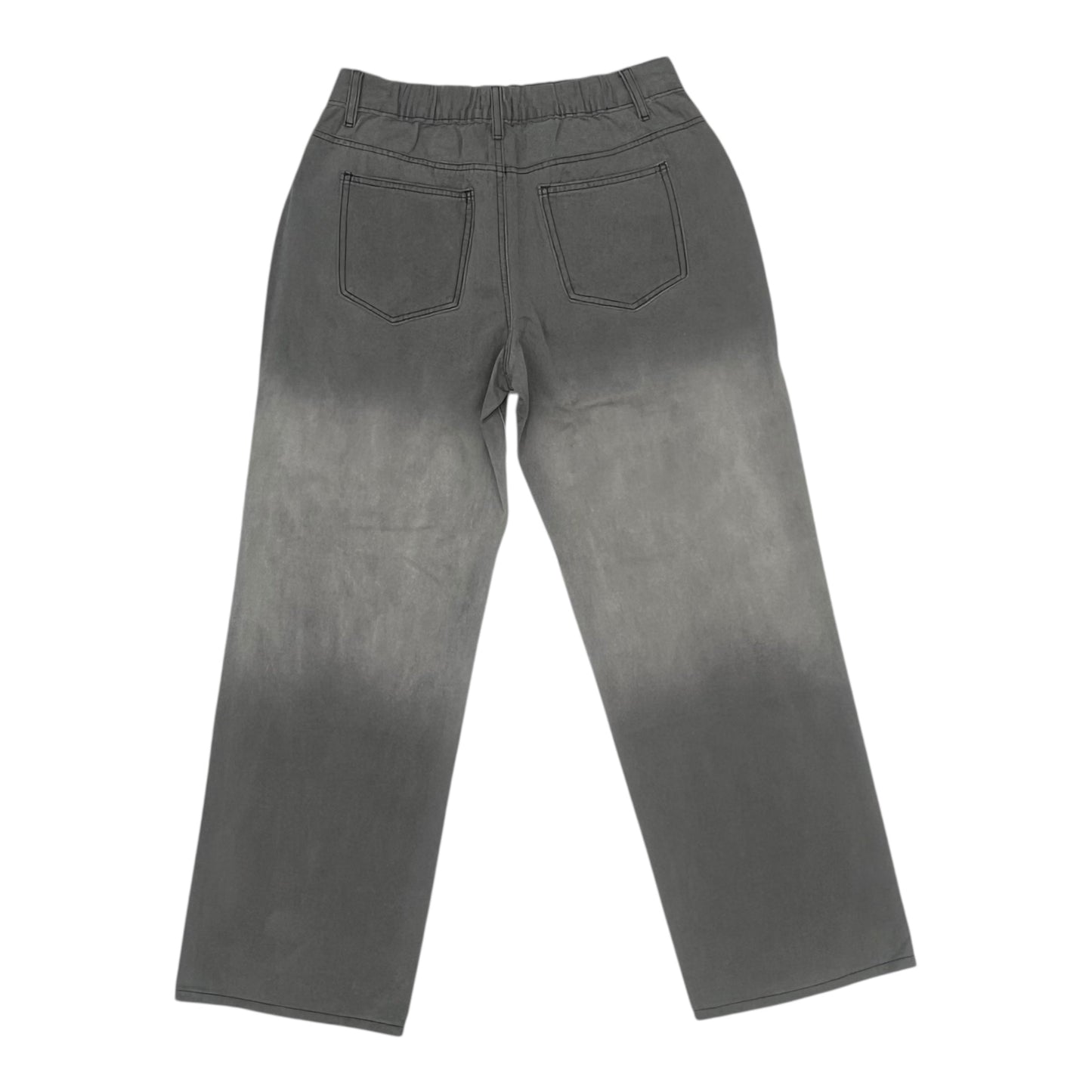 Jeans Wide Leg By Pol In Grey, Size:M