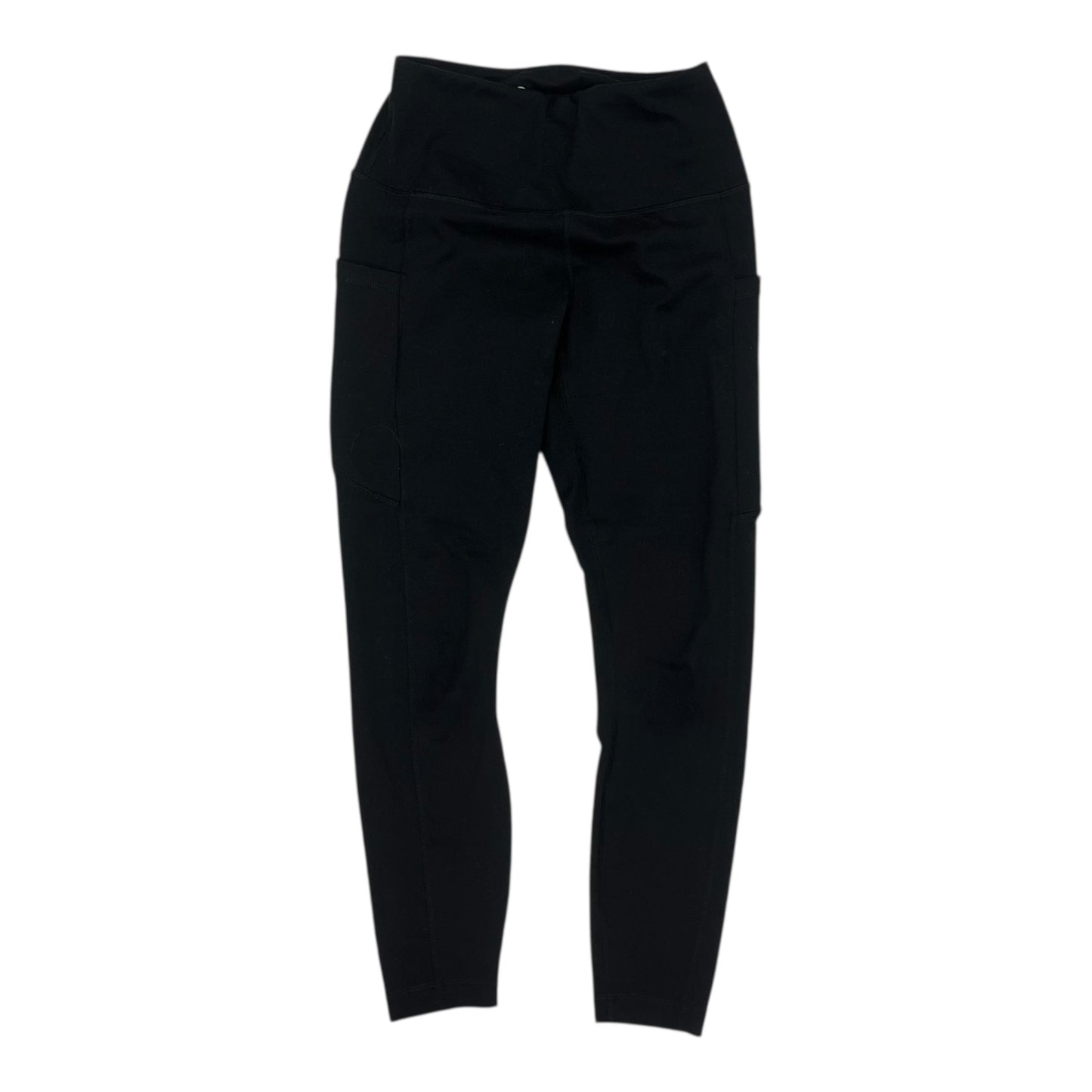 Athletic Leggings By 90 Degrees By Reflex In Black, Size:S