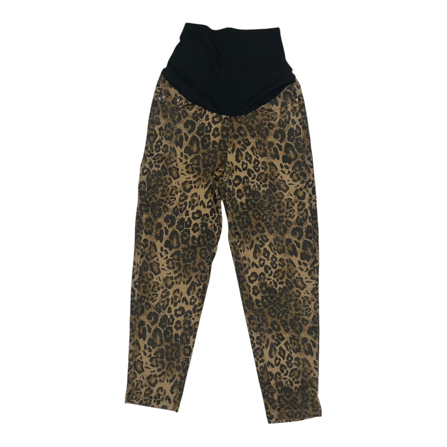 Mat Pant By Clothes Mentor In Leopard Print, Size:S