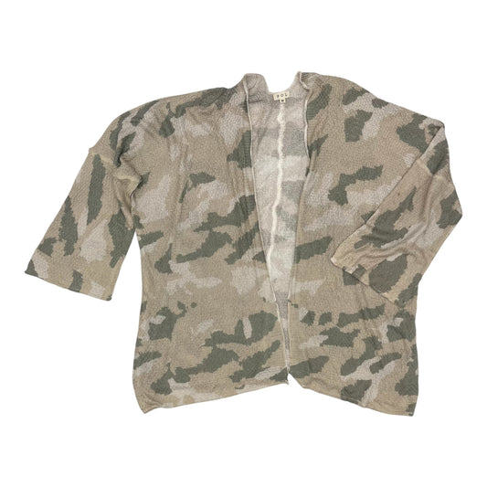 Cardigan By Pol In Camouflage Print, Size:M
