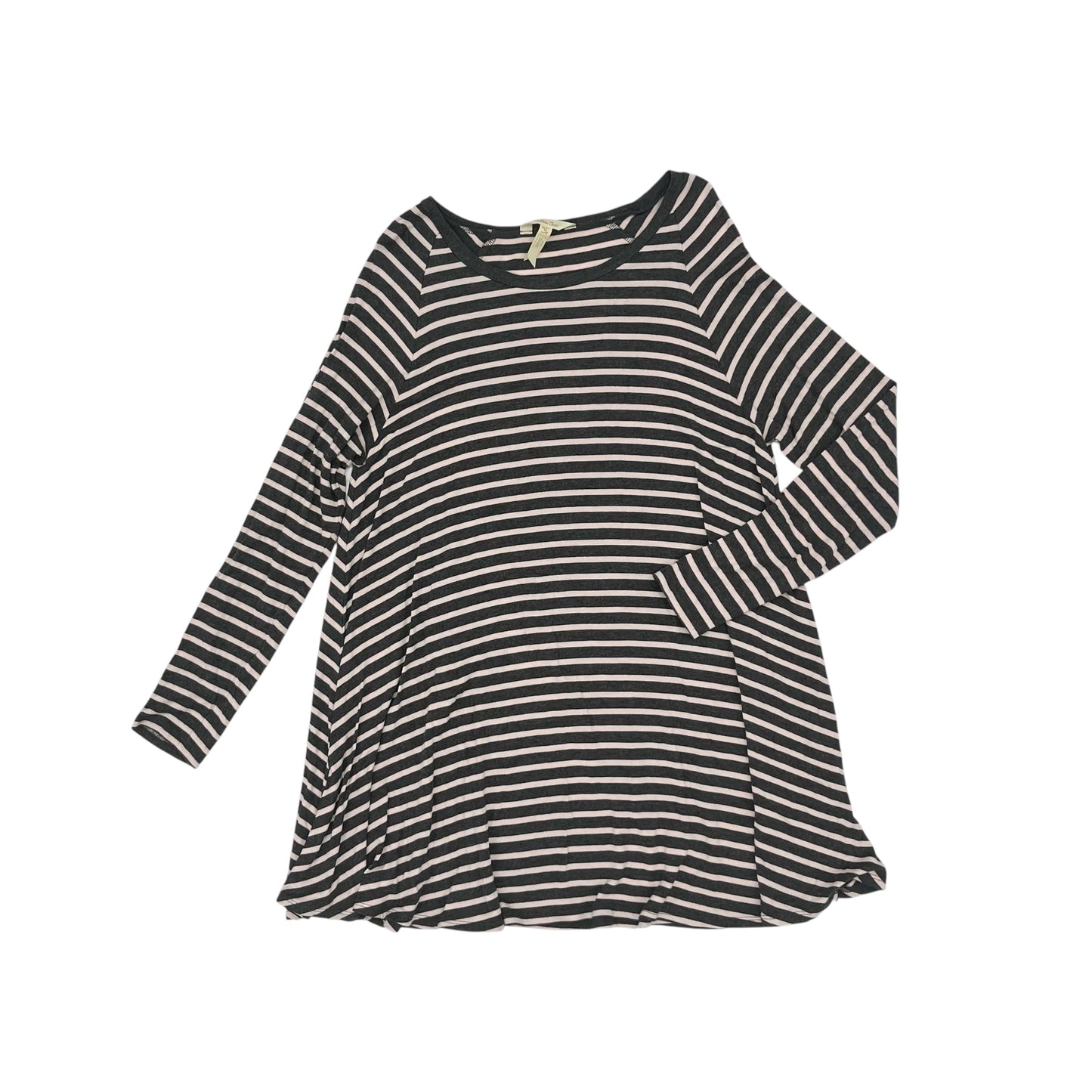 Tunic Ls By Matilda Jane In Grey & Pink, Size:M