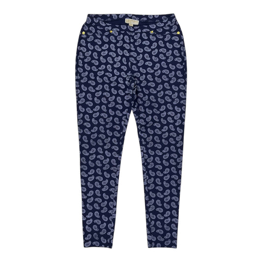 Pants Designer By Michael Kors In Blue, Size:M