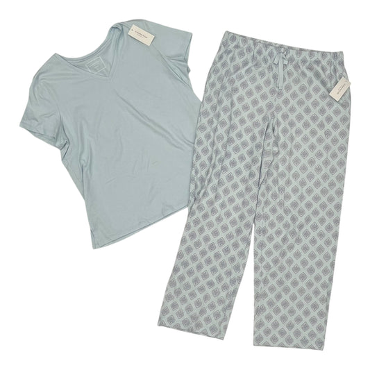 Pajamas 2Pc By Charter Club In Blue, Size:M