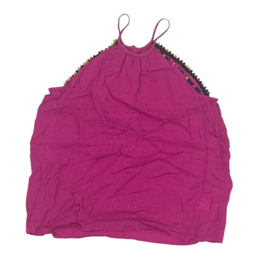 Top Sleeveless By Mi Ami In Pink, Size:Xs