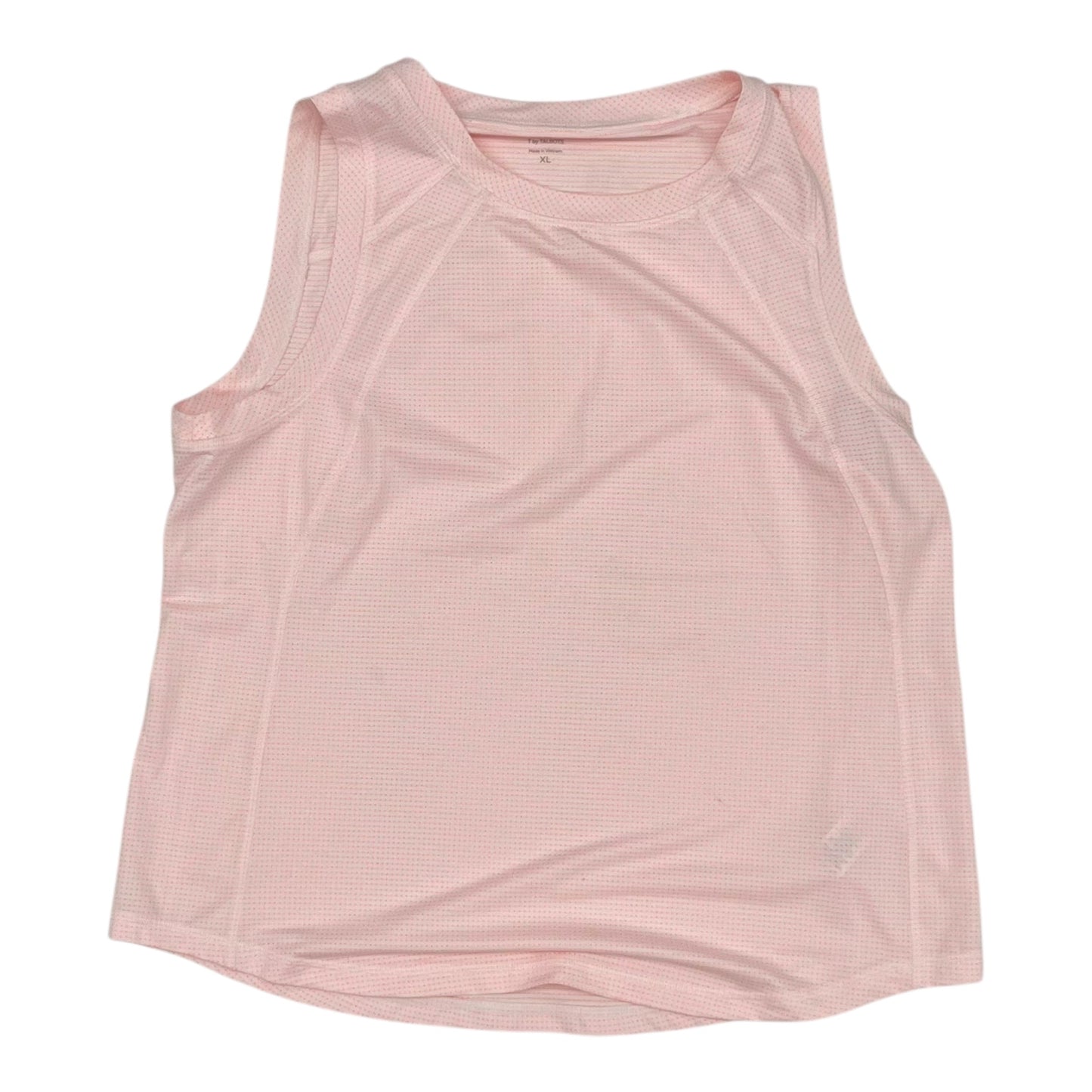 Athletic Tank Top By Talbots In Pink, Size:Xl