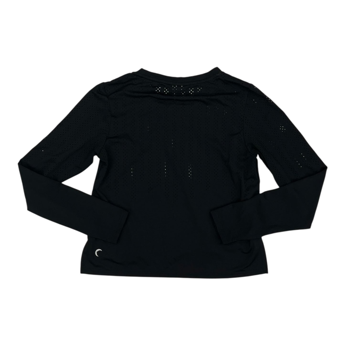 Athletic Top Ls Crewneck By Zyia In Black, Size:S