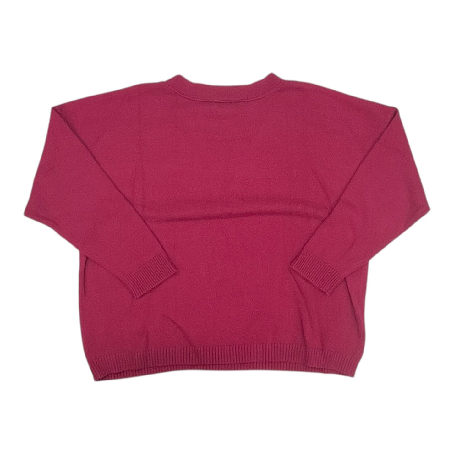 Sweater By J. Jill In Pink, Size:L