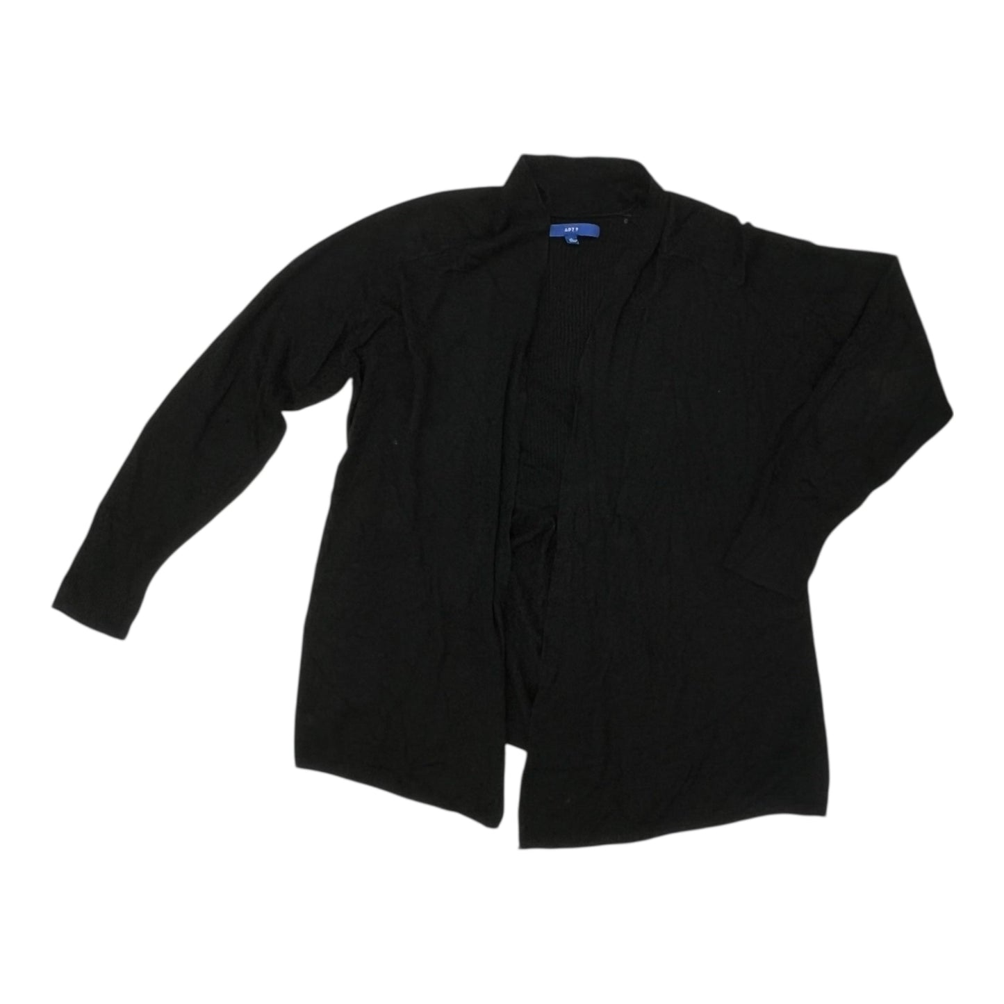Cardigan By Apt 9 In Black, Size:Xl