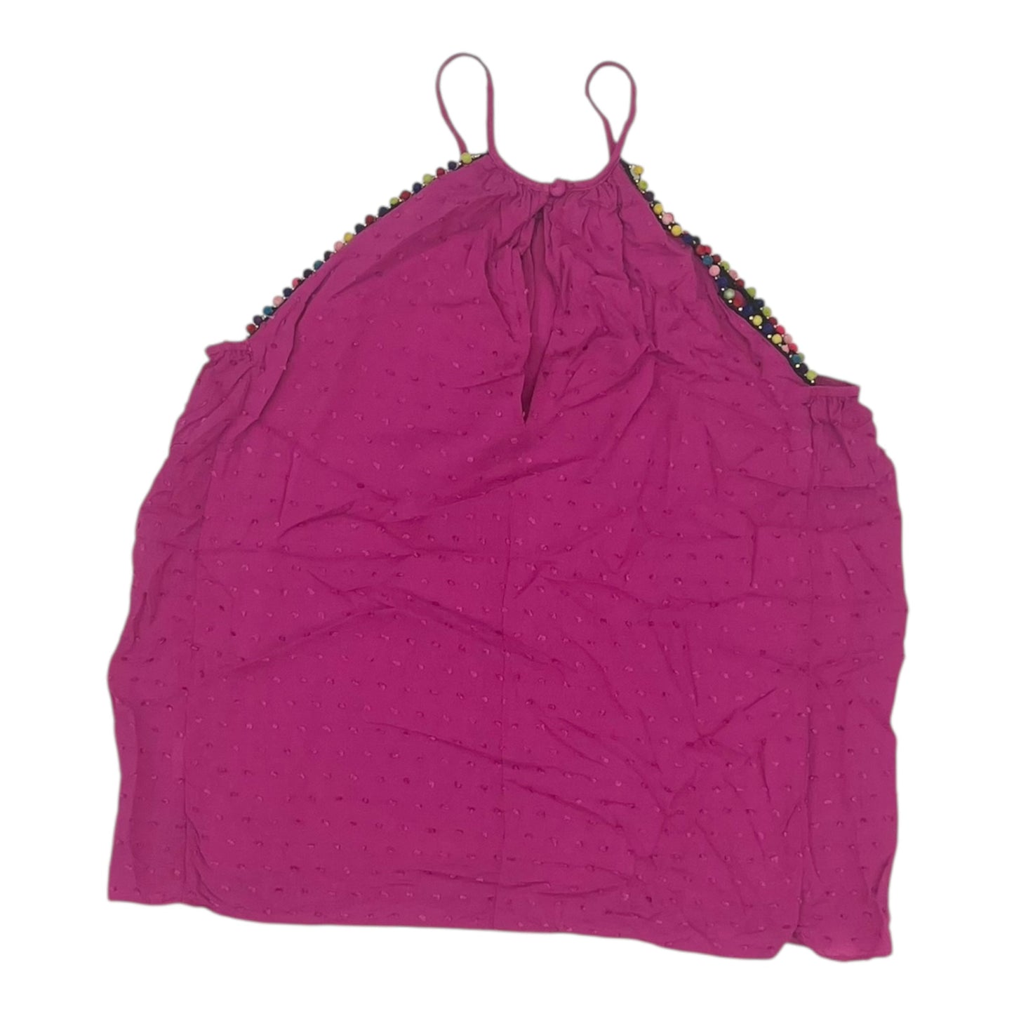 Top Sleeveless By Mi Ami In Pink, Size:Xs