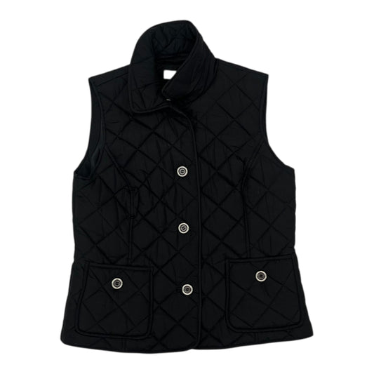 Vest Puffer & Quilted By Charter Club In Black, Size:S