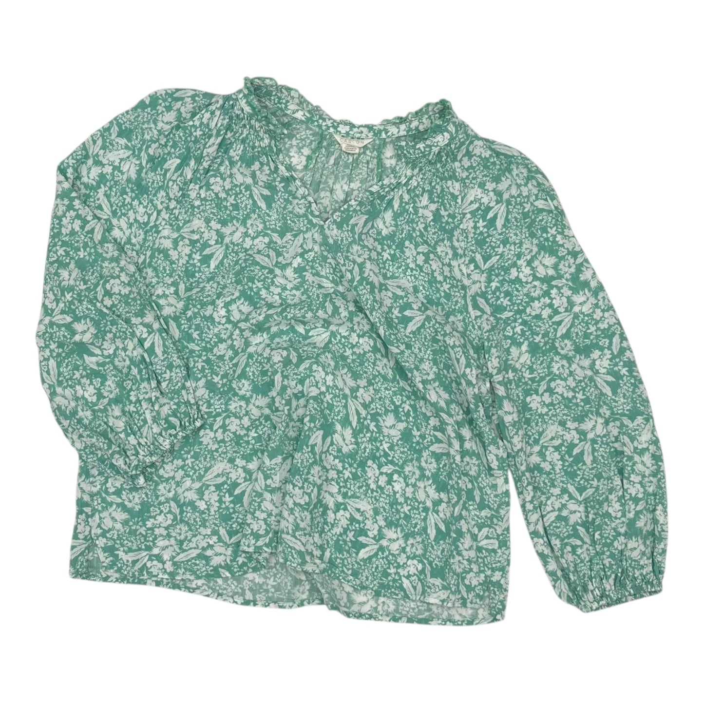 Top Ls By Caslon In Green, Size:M