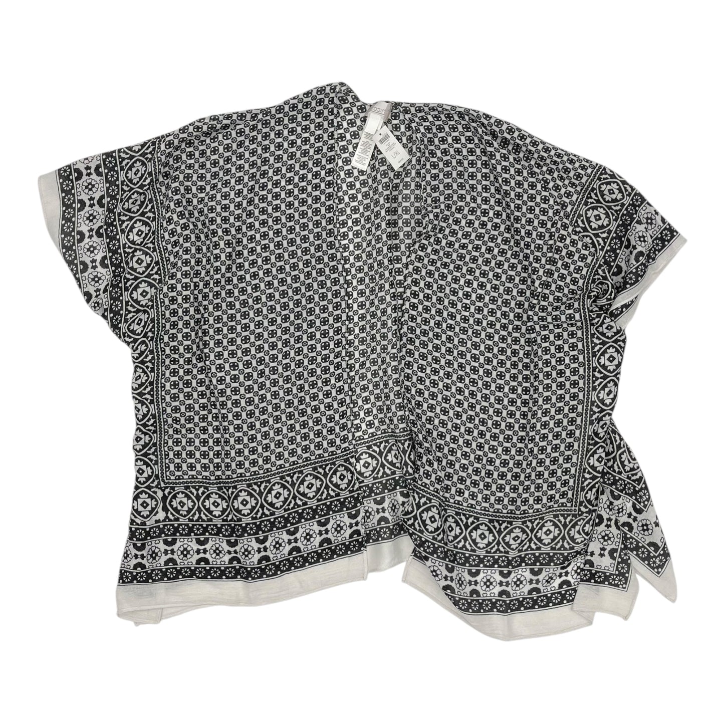 Shawl By Chicos In Black & White, Size:L