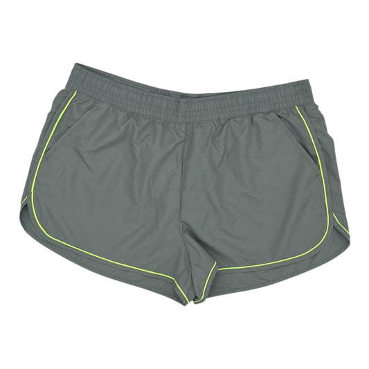 Athletic Shorts By Athletic Works In Green, Size:Xxl