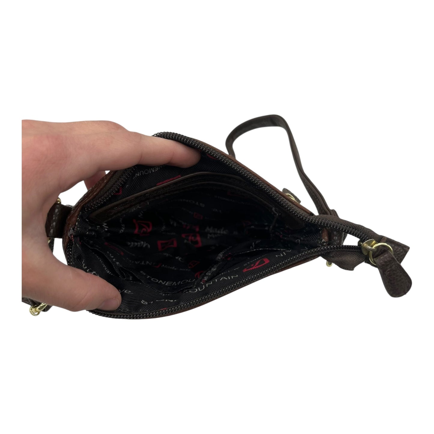 Crossbody By Stone Mountain In Brown, Size:Small