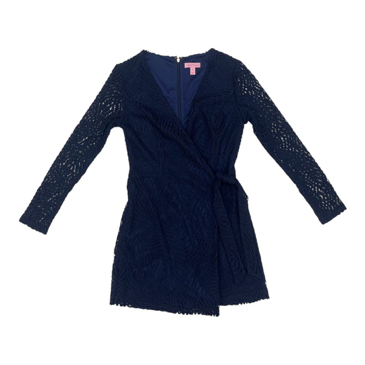 ROMPER DESIGNER by LILLY PULITZER in BLUE, Size:XS